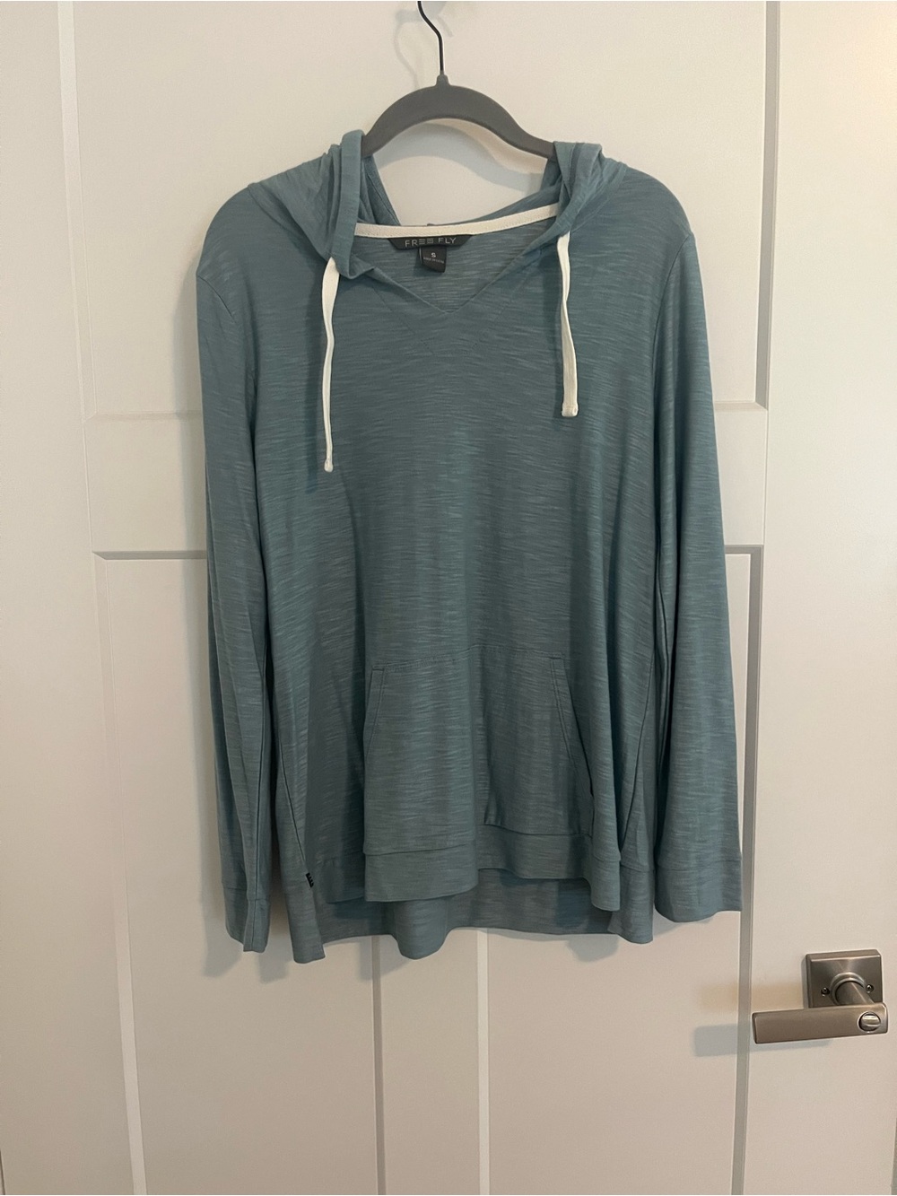 Free Fly Teal Hooded Pullover